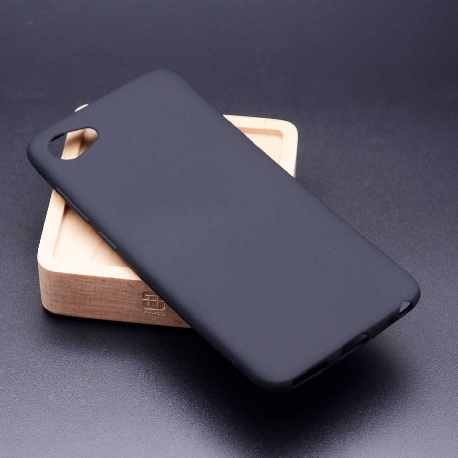 HTC Desire 12 Kılıf Zore Premier Silikon Kapak - Siyah