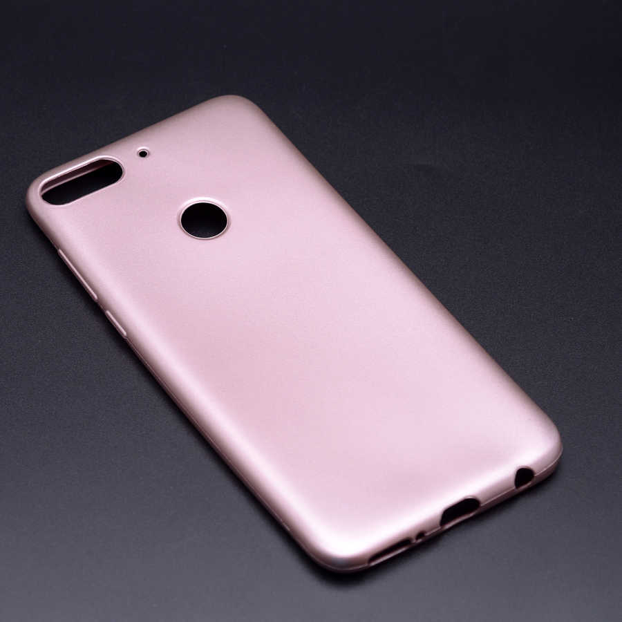 HTC Desire 12 Plus Kılıf Zore Premier Silikon Kapak - Rose Gold