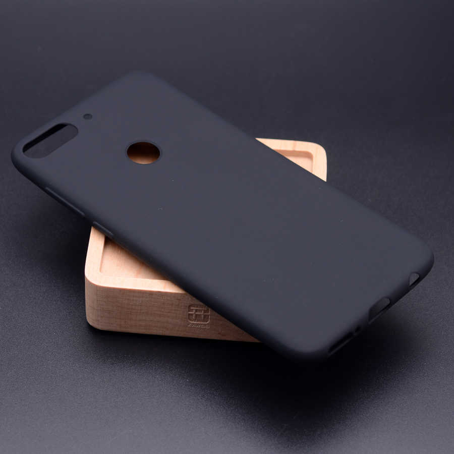 HTC Desire 12 Plus Kılıf Zore Premier Silikon Kapak - Siyah
