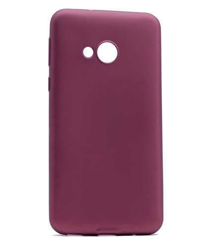HTC U Play Kılıf Zore Premier Silikon Kapak - Mürdüm