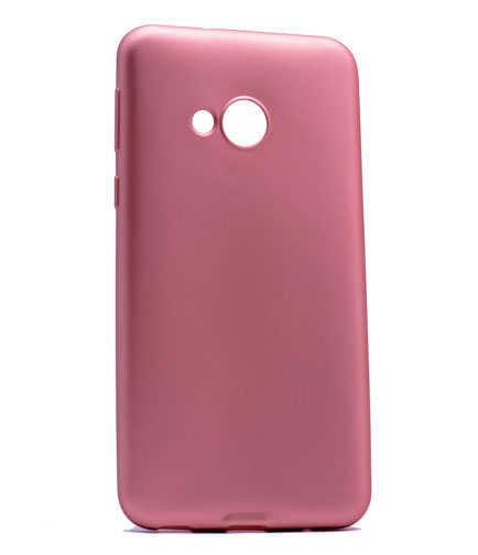 HTC U Play Kılıf Zore Premier Silikon Kapak - Rose Gold