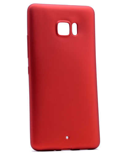 HTC U Ultra Kılıf Zore Premier Silikon Kapak - Kırmızı