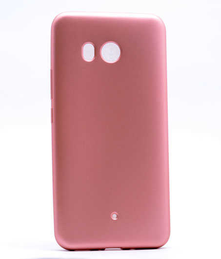 HTC U11 Kılıf Zore Premier Silikon Kapak - Rose Gold