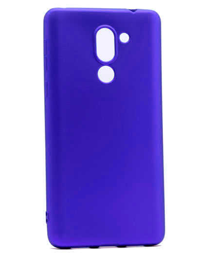 Huawei GR5 2017 Honor 6x Kılıf Zore Premier Silikon Kapak - Saks Mavi