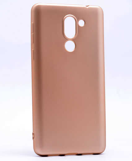 Huawei GR5 2017 Honor 6x Kılıf Zore Premier Silikon Kapak - Gold