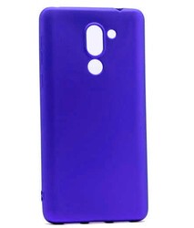 Huawei GR5 2017 Honor 6x Kılıf Zore Premier Silikon Kapak Saks Mavi