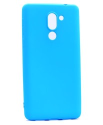 Huawei GR5 2017 Honor 6x Kılıf Zore Premier Silikon Kapak Mavi