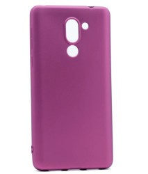 Huawei GR5 2017 Honor 6x Kılıf Zore Premier Silikon Kapak Mürdüm