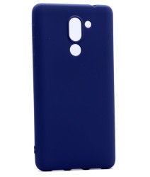 Huawei GR5 2017 Honor 6x Kılıf Zore Premier Silikon Kapak Lacivert