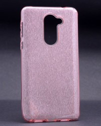 Huawei GR5 2017 Honor 6X Kılıf Zore Shining Silikon Rose Gold