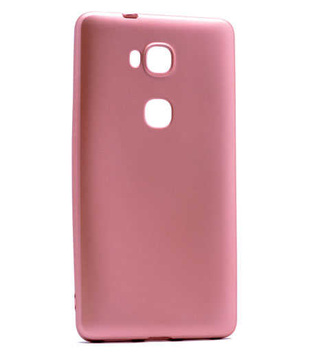Huawei GR5 Kılıf Zore Premier Silikon Kapak - Rose Gold