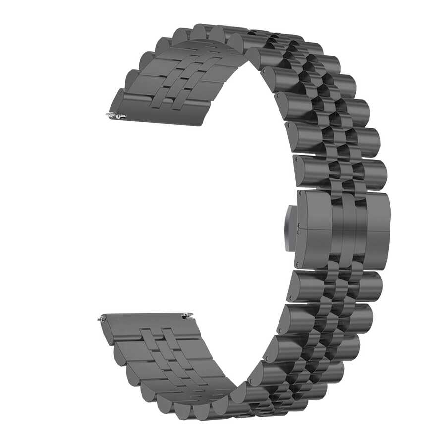 Huawei GT2 42mm KRD-36 20mm Metal Kordon - Siyah