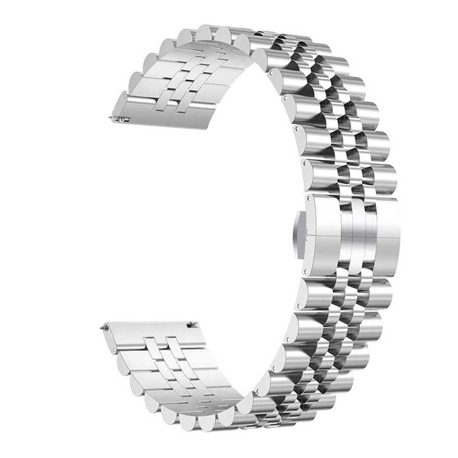 Huawei GT2 42mm KRD-36 20mm Metal Kordon - Gümüş