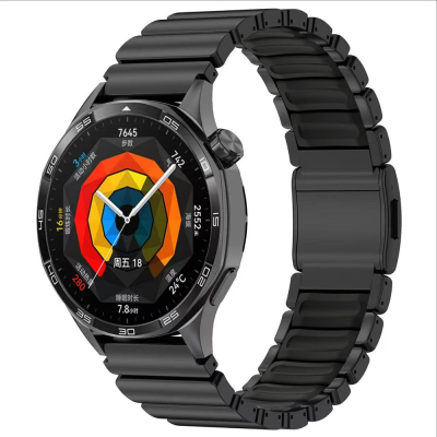 Huawei GT2 46mm Zore KRD-151 22mm Metal Silikon Kordon - Zore