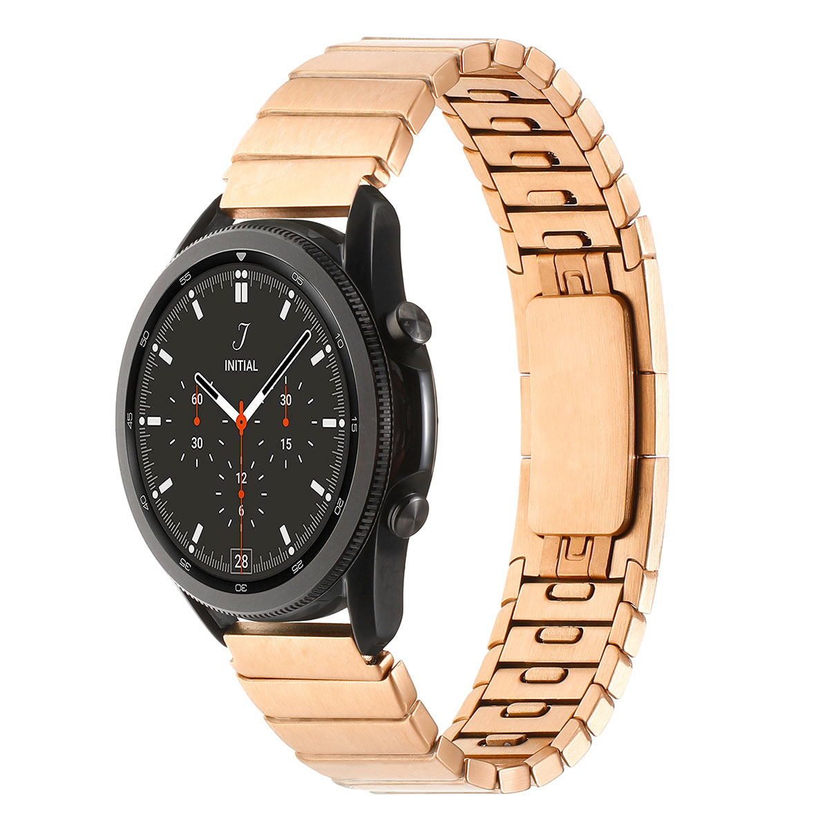 Huawei GT2 46mm Zore KRD-82 22mm Metal Kordon - Rose Gold