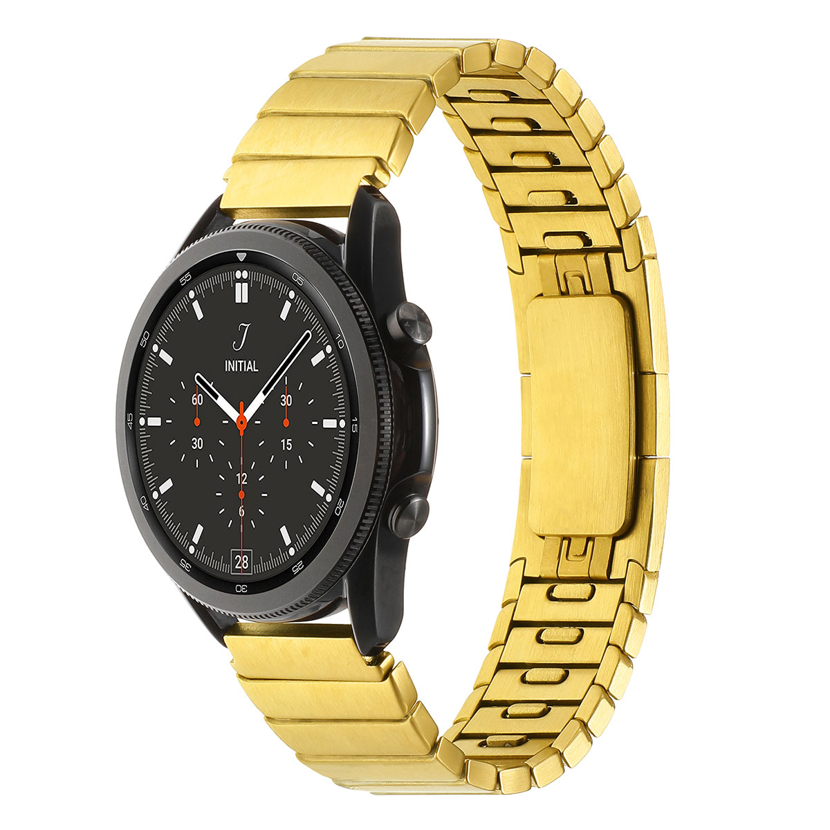 Huawei GT2 46mm Zore KRD-82 22mm Metal Kordon - Gold