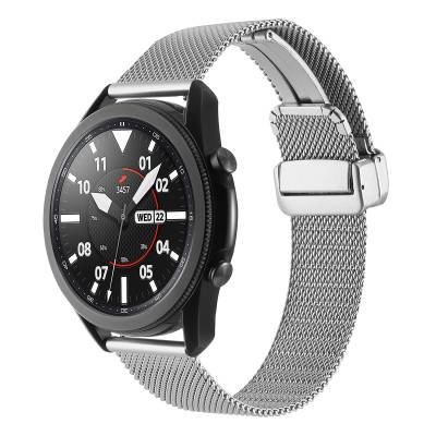 Huawei GT2 46mm Zore KRD-85 22mm Metal Band Silver