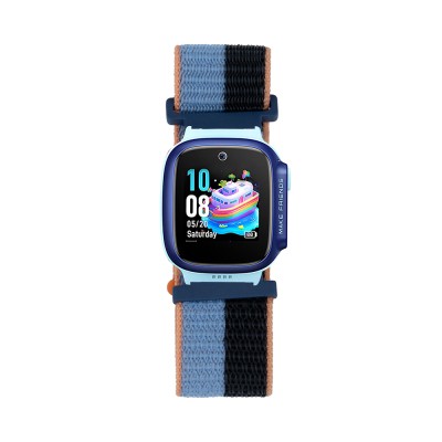 Huawei GT4 41mm Zore KRD-03 18mm Kids Special Mesh Strap Mavi-Siyah