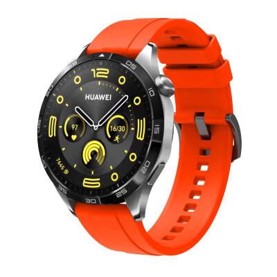 Huawei GT4 41mm Zore KRD-95 22mm Silicone Band - Zore