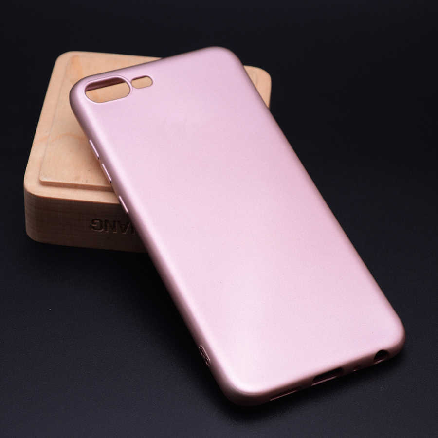 Huawei Honor 10 Kılıf Zore Premier Silikon Kapak - Rose Gold