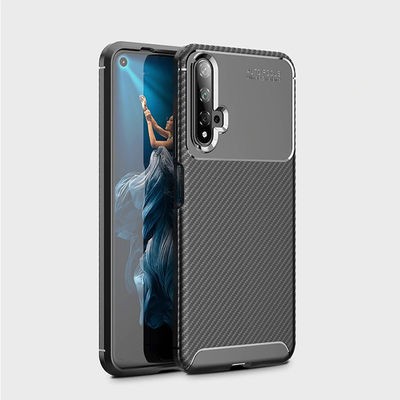 Huawei Honor 20 Kılıf Zore Negro Silikon Kapak - 1