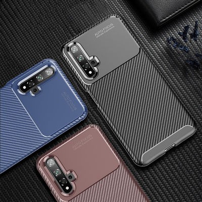 Huawei Honor 20 Kılıf Zore Negro Silikon Kapak - 3