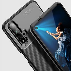 Huawei Honor 20 Kılıf Zore Negro Silikon Kapak - 6