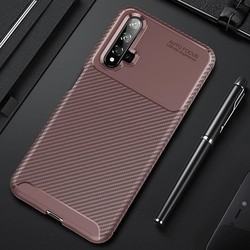 Huawei Honor 20 Kılıf Zore Negro Silikon Kapak - 12