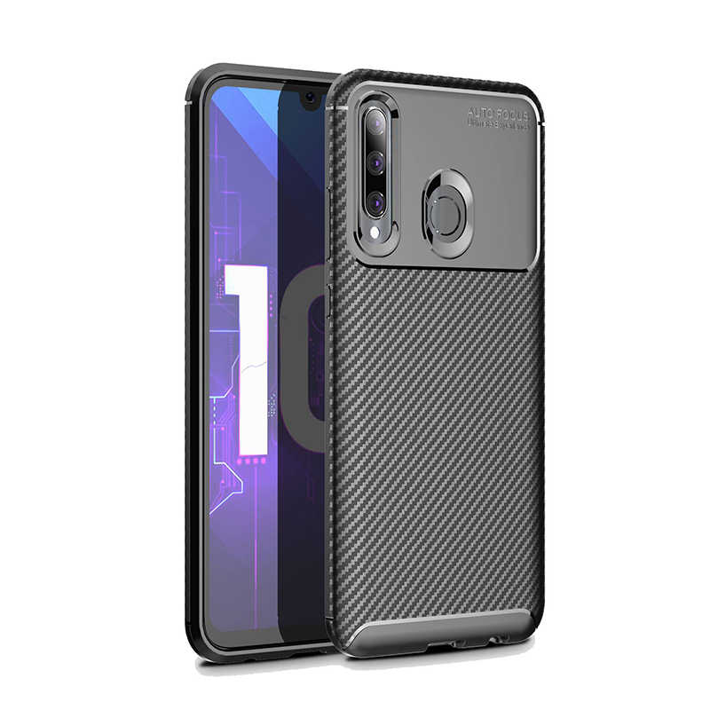 Huawei Honor 20 Lite Kılıf Zore Negro Silikon Kapak - Siyah