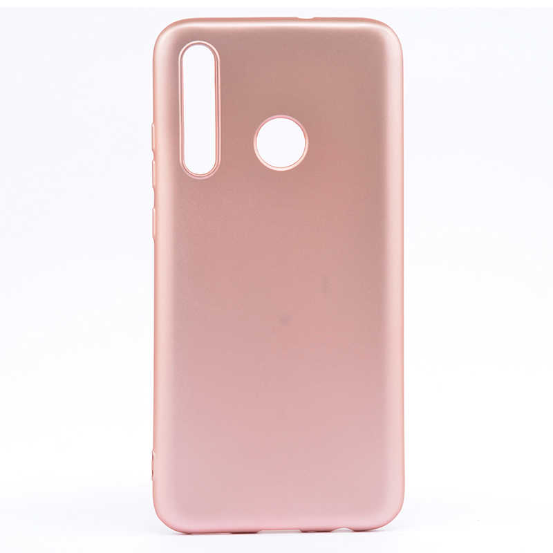 Huawei Honor 20 Lite Kılıf Zore Premier Silikon Kapak - Rose Gold