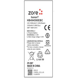 Huawei Honor 7 Zore Full Original Battery - Zore