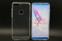 Huawei Honor 7C Case Zore Süper Silikon Cover - Zore