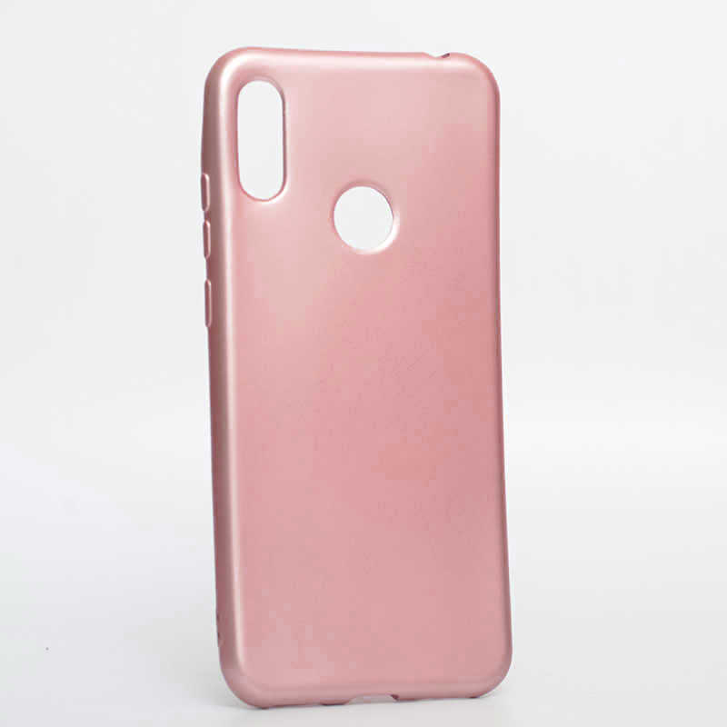 Huawei Honor 8A Kılıf Zore Premier Silikon Kapak - Rose Gold