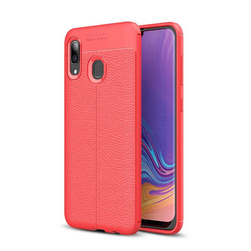 Huawei Honor 8C Kılıf Zore Niss Silikon Kapak - Kırmızı