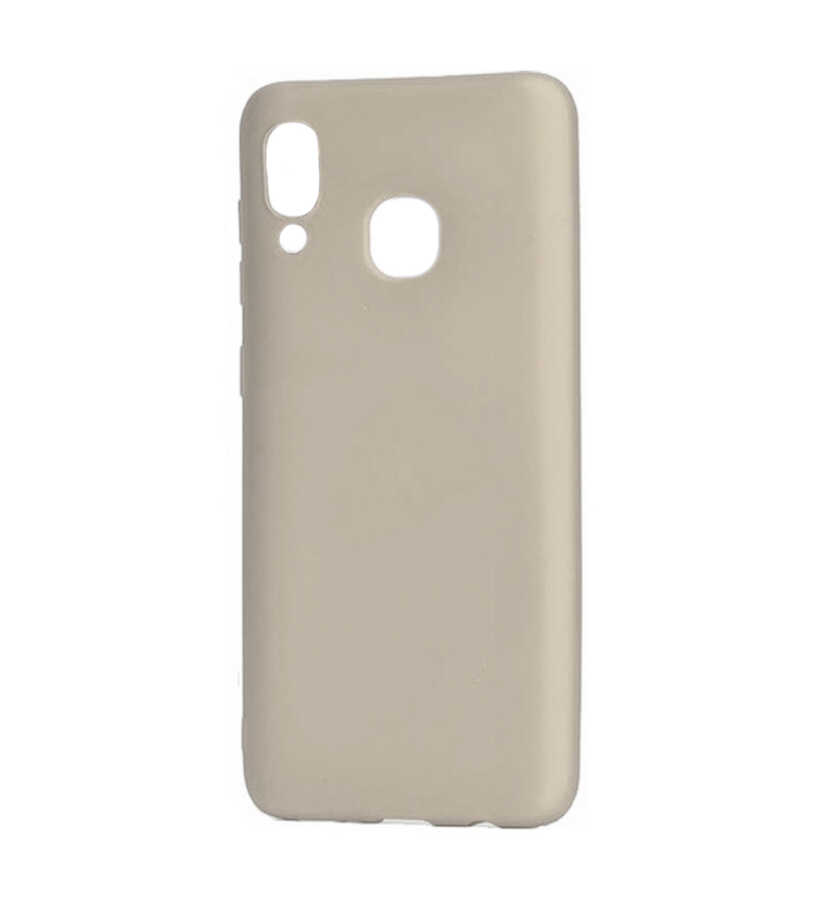 Huawei Honor 8C Kılıf Zore Premier Silikon Kapak - Gold