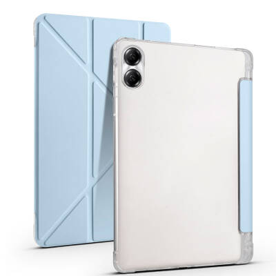 Huawei Honor Pad X9 11.5' Case Zore Tri Folding Stand Case with Pen Compartment - Zore