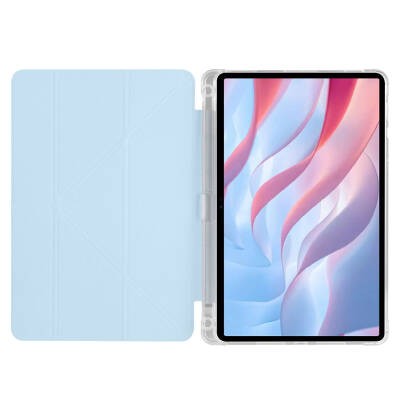 Huawei Honor Pad X9 11.5' Case Zore Tri Folding Stand Case with Pen Compartment - 12