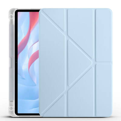 Huawei Honor Pad X9 11.5' Case Zore Tri Folding Stand Case with Pen Compartment - 8