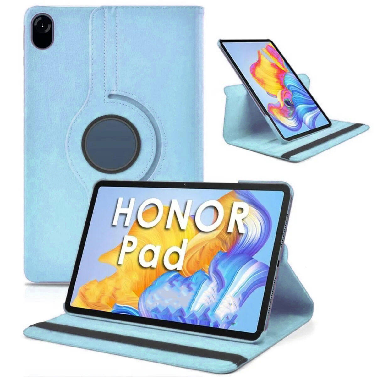 Huawei Honor Pad X9 11.5' NXXA Dönebilen Standlı Kılıf-Mavi