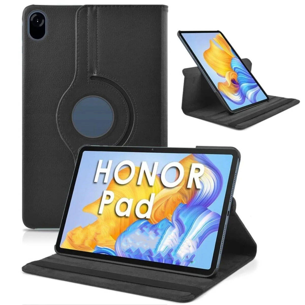 Huawei Honor Pad X9 11.5' NXXA Dönebilen Standlı Kılıf-Siyah