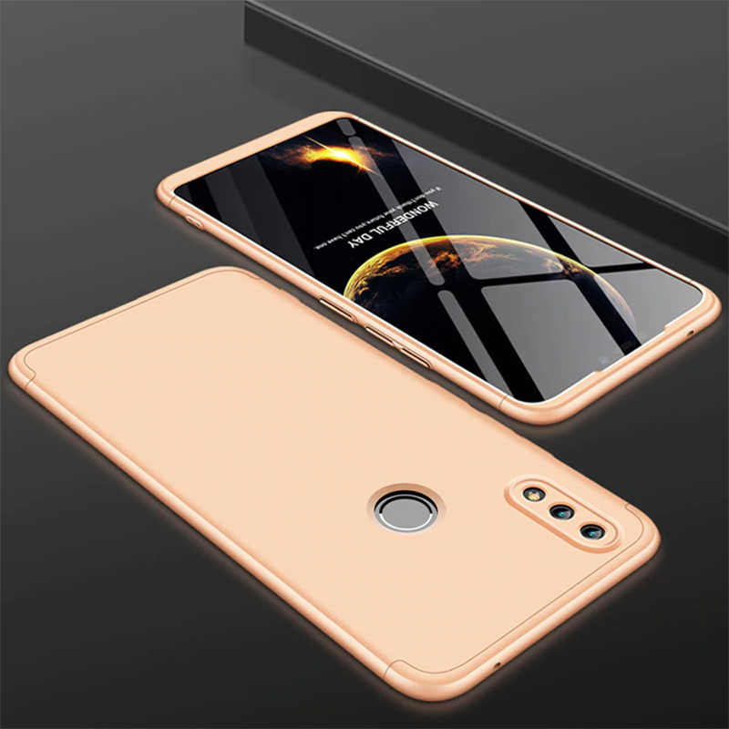 Huawei Honor Play Kılıf Zore Ays Kapak - Gold