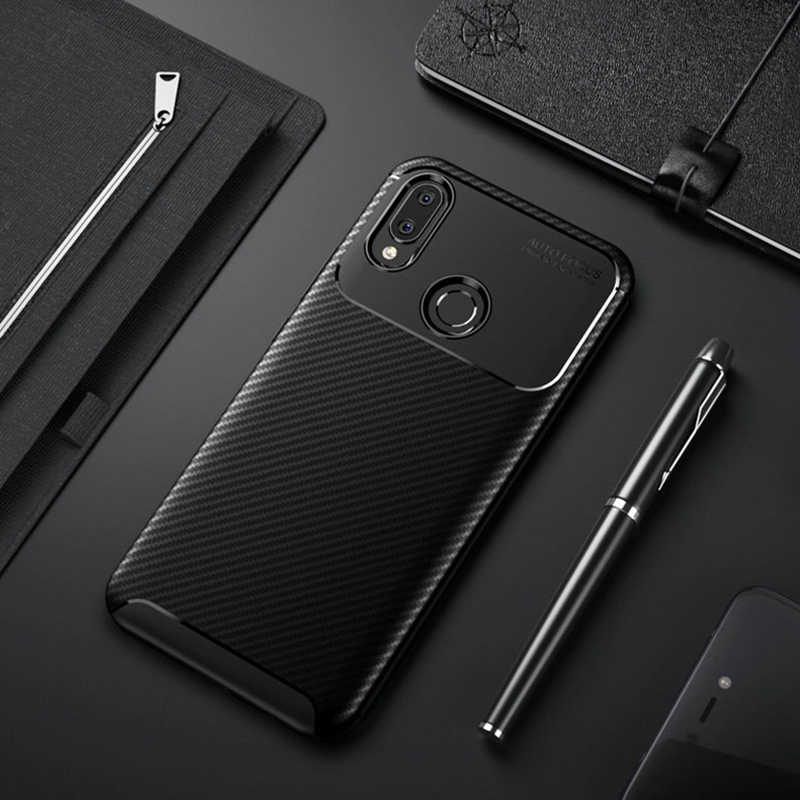Huawei Honor Play Kılıf Zore Negro Silikon Kapak - Siyah
