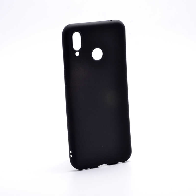 Huawei Honor Play Kılıf Zore Premier Silikon Kapak - Siyah
