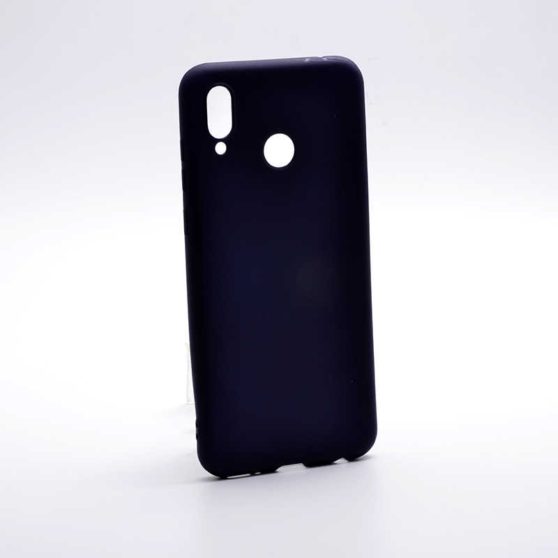 Huawei Honor Play Kılıf Zore Premier Silikon Kapak - Lacivert