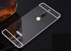 Microsonic Huawei Mate 10 Lite Aynali Kilif Rose Gold Kilif Marketim