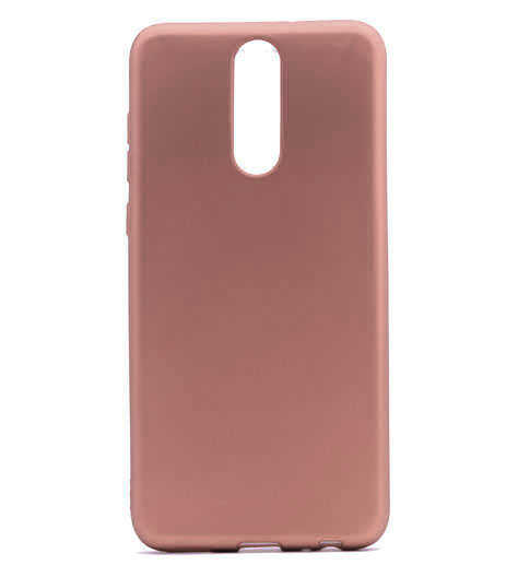 Huawei Mate 10 Lite Kılıf Zore Premier Silikon Kapak - Rose Gold