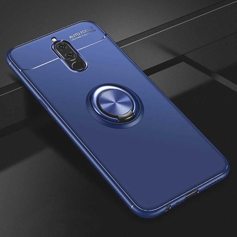 Huawei Mate 10 Lite Kılıf Zore Ravel Silikon Kapak - Mavi