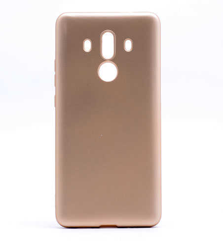 Huawei Mate 10 Pro Kılıf Zore Premier Silikon Kapak - Gold