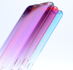 Huawei Mate 10 Pro Kılıf Zore Renkli Transparan Kapak - Thumbnail