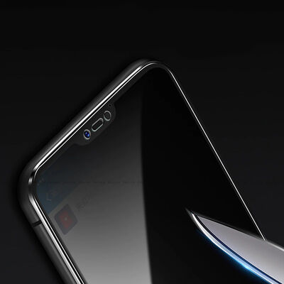 Huawei Mate 20 Lite Davin 5D Privacy Cam Ekran Koruyucu